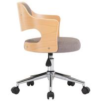 audiniai - Valgomojo kėdė VLX Dining Chair, ruda/pilka, 2 vnt. - 4 nuotrauka