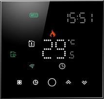 TUYA Programuojamas termostatas WiFi, juodas