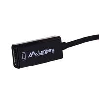 displayport hdmi adapteri - Lanberg Adapter Mini DisplayPort to HDMI Black - 2 nuotrauka