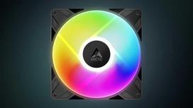 juodi rgb ventiliatoriai - Arctic P14 Pro A-RGB Juodas (Black) 140mm Ventiliatorius - 1 nuotrauka