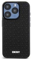Dkny "3D Rubber Repeat Pattern Case iPhone 15 Plus" Black