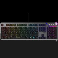 gaming klaviatura - MSI STRIKE 600 SILENT US, žaidimams, su laidu, juoda (Black) - 1 nuotrauka