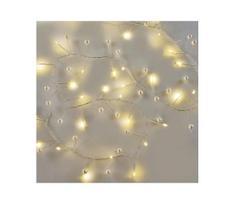 LED Kalėdinė girlianda 40xLED/3xAA 1,5 m šiltai balta