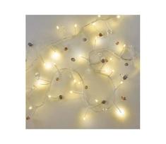 LED Kalėdinė girlianda 40xLED/3xAA 1,5 m šilta balta