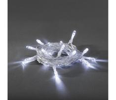 LED Kalėdinė girlianda 20xLED/2xAA 3,35m šaltai balta