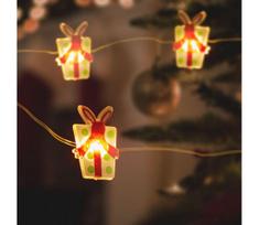 LED Kalėdinė girlianda 20xLED/2xAA 2,2m šiltai balta