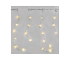 LED lauko kalėdinė girlianda 54 LED, 8 funkcijos, 6,7x0,7 m, IP44, šilta balta