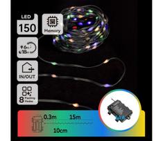 Aigostar LED lauko kalėdinė girlianda 150 LED, 8 funkcijos, 15,3 m, IP44