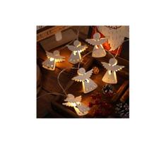 Retlux - LED kalėdinė girlianda 10xLED/2xAA/šilta balta 2m angelai