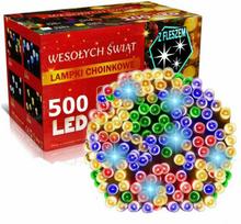 Airi Kalėdinės lemputės 500 led Kalėdinė girlianda Led 500, 34 metrai Įvairių spalvų