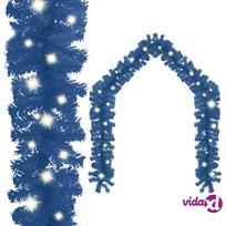 vidaXL Kalėdinė girlianda su LED lemputėmis, mėlynos spalvos, 5m