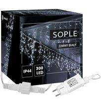 Springos Kalėdinė girlianda su 300 mikro LED, šalta balta, ilgis 12 m
