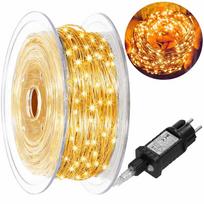 Kalėdinė LED girlianda Springos CL4043, 1000 mikro LED, 100 m, šiltai balta