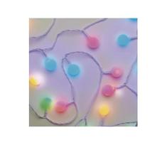 LED Kalėdinė lauko girlianda 40xLED/9m IP44 daugiaspalvė