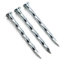 Sraigtinės vinys 4,5x120, cinkuotos 1 kg