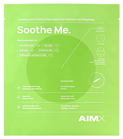 AIMX Soothe Me raminanti veido kaukė su peptidais 25ml N1