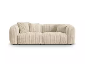 Modulinė sofa, Martina, 3 vietų, 240x106x75, šviesiai smėlio spalvos