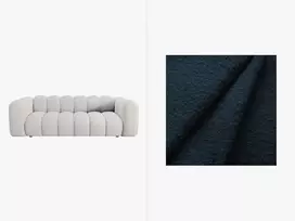 Sofa, Lupine, 3 vietų, 230x95x70, tamsiai mėlyna