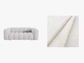 Sofa, Lupine, 2 vietų, 200x95x70, balta