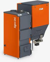 Katilas granulinis AGRO UNI 30 su 30 kW Zenono degikliu ir 400l talpa