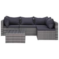 Lauko sofa VLX 44160, pilka
