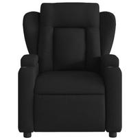 atlosiami foteliai - vidaXL Elektrinis atlošiamas krėslas, juodas (Black) - 8 nuotrauka