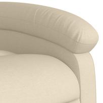 relax foteliai - Fotelis VLX Reclining 329329, kreminės spalvos, 90 cm x 66 cm x 98 cm - 8 nuotrauka