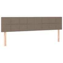miegamojo lova 180x200 cm - vidaXL Lova su spyruoklėmis ir čiužiniu, taupe (Taupe), 180x200 cm, audinys - 5 nuotrauka