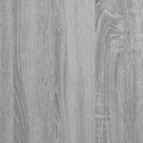 lova 150x200 - Lovos rėmas, pilkas (Grey) ąžuolas, 150x200 cm, apdirbta mediena/metalas - 8 nuotrauka