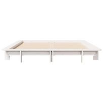 ciuzinys 150x200 - vidaXL Lovos rėmas be čiužinio 150x200 cm, Baltas (White) - 4 nuotrauka