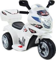 Vaikiškas elektrinis motociklas Super-Toys Policija