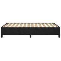 lovos remas, 120x200 cm - Lova VLX Velvet 280383, juoda, 214.5x134 cm, su grotelėmis - 5 nuotrauka