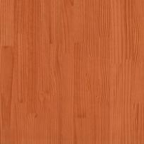 dviaukste lova - vidaXL Vaikiška lova su stogeliu, vaško ruda (Waxed Brown), 80x200 cm, pušies masyvas - 11 nuotrauka