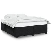 ciuzinis 5 cm - Lova VLX Velvet 288556, juoda, 226x206.5 cm, su grotelėmis - 2 nuotrauka
