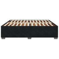 ciuzinis 5 cm - Lova VLX Velvet 288556, juoda, 226x206.5 cm, su grotelėmis - 5 nuotrauka