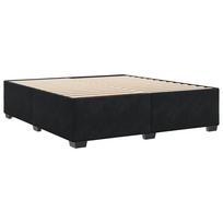 ciuzinis 5 cm - Lova VLX Velvet 288556, juoda, 226x206.5 cm, su grotelėmis - 6 nuotrauka