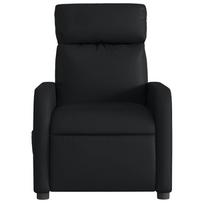 elektriniai foteliai - Fotelis vidaXL Elektrinis atlošiamas krėslas, juodas (Black) - 9 nuotrauka