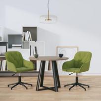 Valgomojo kėdė VLX Swivel 333777, žalia, 2 vnt.