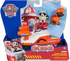 SPIN MASTER PAW PATROL transporto priemonė Fire Rescue Zuma, 6072684