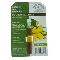 HERBAL TRADITIONS GORNYJ ČISTOTEL Ugniažolės balzamas odos priežiūrai, 3 ml