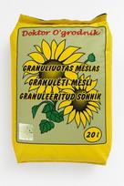 Granuliuotas arklių mėšlas, 20 l