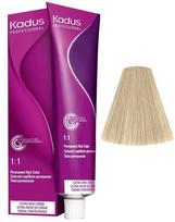 Plaukų dažai Kadus Professional Permanent Color, very light ash blond, 9/1, 60 ml