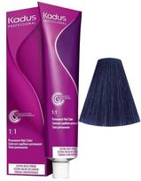 Plaukų dažai Kadus Professional Permanent Color, black blue, 2/8, 60 ml