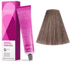 Plaukų dažai Kadus Professional Permanent Color, medium blond pearl cendre, 7/89, 60 ml