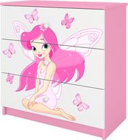 Rožinė Komoda babydreams princesė