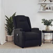 Fotelis VLX Stand-up Recliner, juodas, 74 cm x 90.5 cm x 100 cm