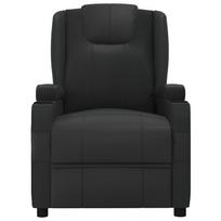 fotelis recliner - Fotelis VLX Stand-up Recliner, juodas, 74 cm x 90.5 cm x 100 cm - 4 nuotrauka