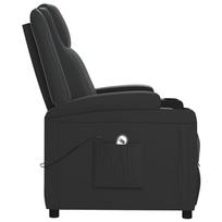 fotelis recliner - Fotelis VLX Stand-up Recliner, juodas, 74 cm x 90.5 cm x 100 cm - 5 nuotrauka