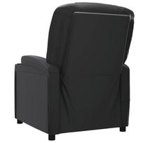 fotelis recliner - Fotelis VLX Stand-up Recliner, juodas, 74 cm x 90.5 cm x 100 cm - 6 nuotrauka