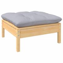 lauko baldai 8 vietu - Lauko baldų komplektas VLX Garden Lounge Set 3096039, pilkas/rudas, 8 vietų - 5 nuotrauka